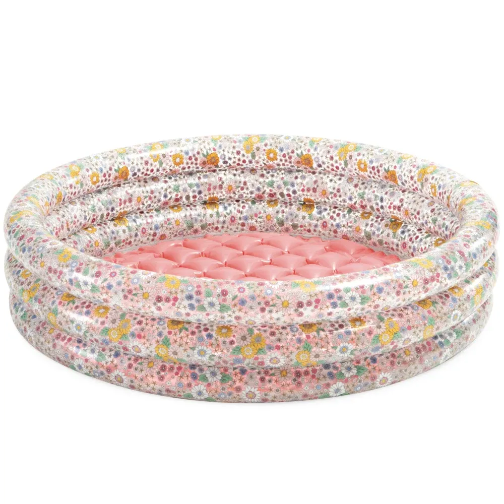 Надувной детский бассейн Sweet Blossom, 86х25 см, 56 л, 1-3 года, Intex (58427)