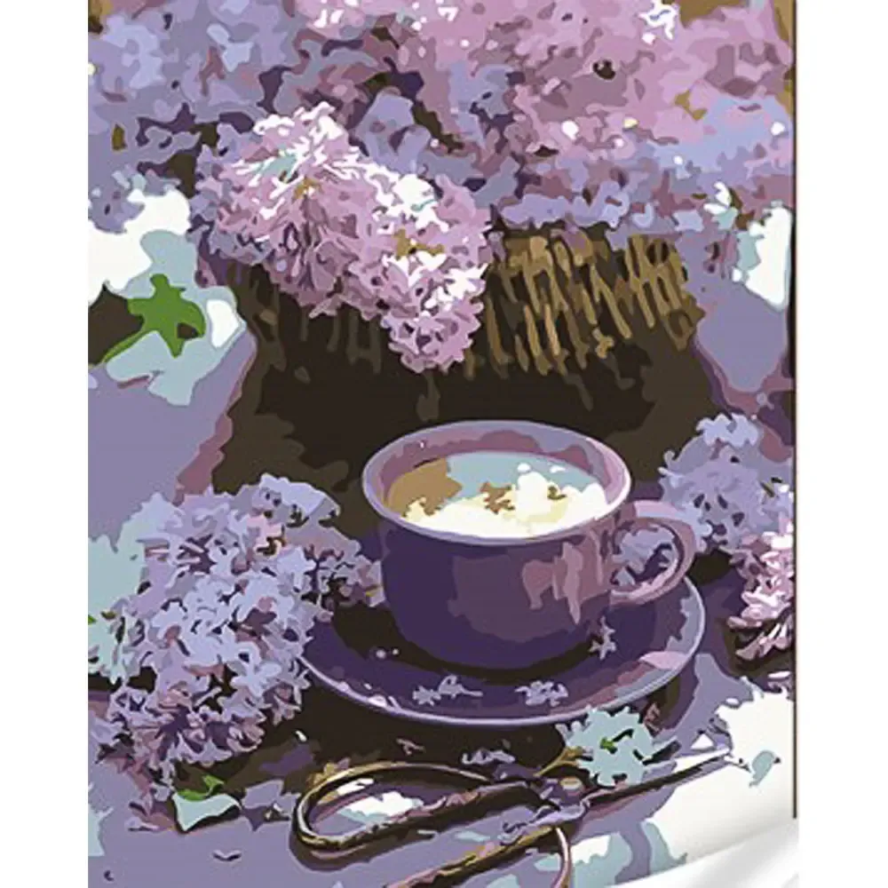Картина по номерам Корзина с битой, 30×40 см, Стратег (SS1113)