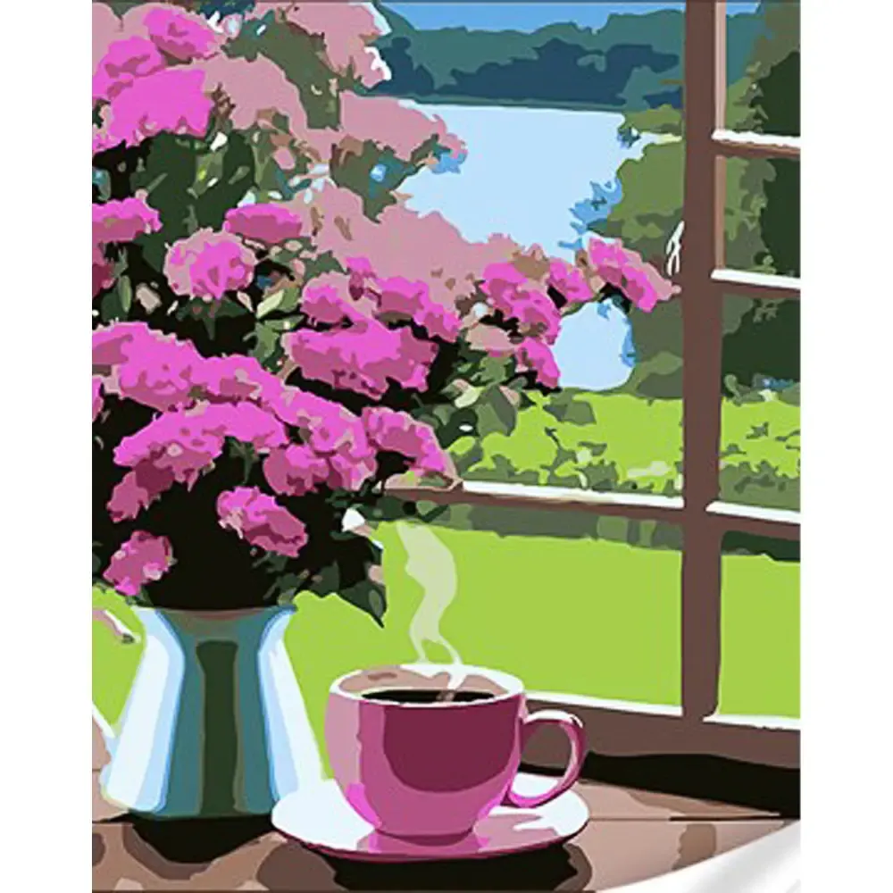 Картина по номерам Доброе утро, 30×40 см, Стратег (SS1094)