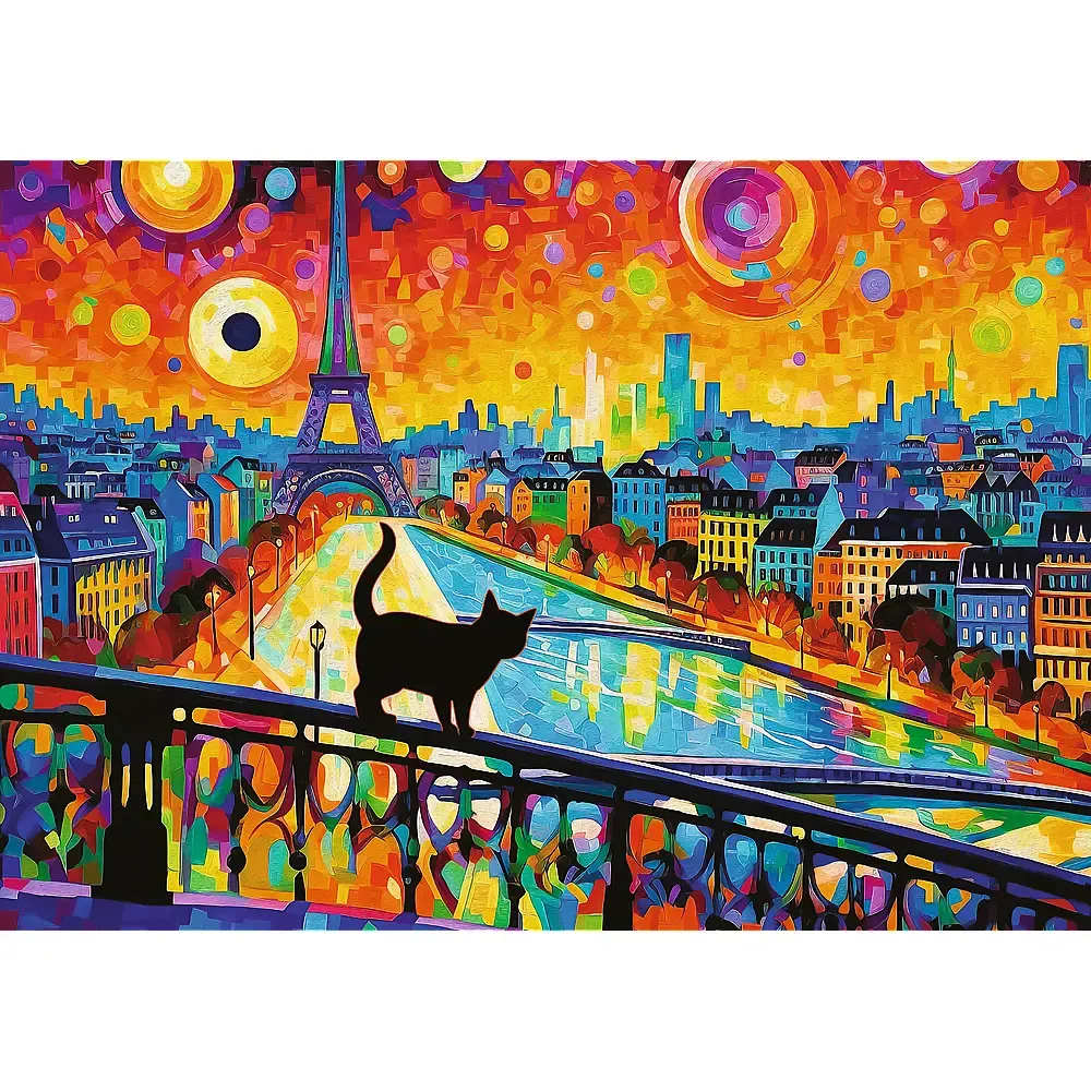 Pisica in Paris, 1000 elemente (10795)