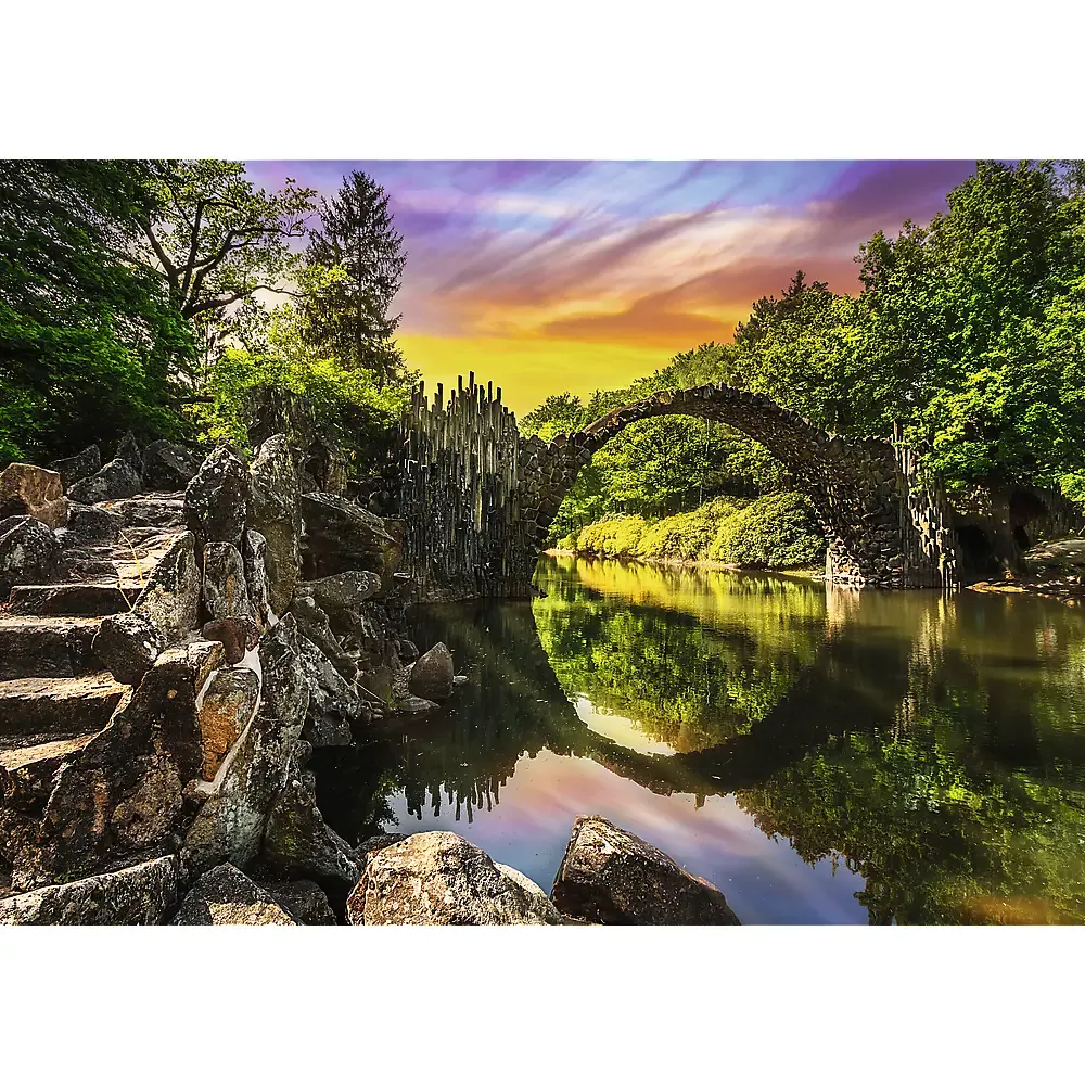 Rakotz Bridge in Kromlau, Germany, 1000 elemente Premium Plus (10811)