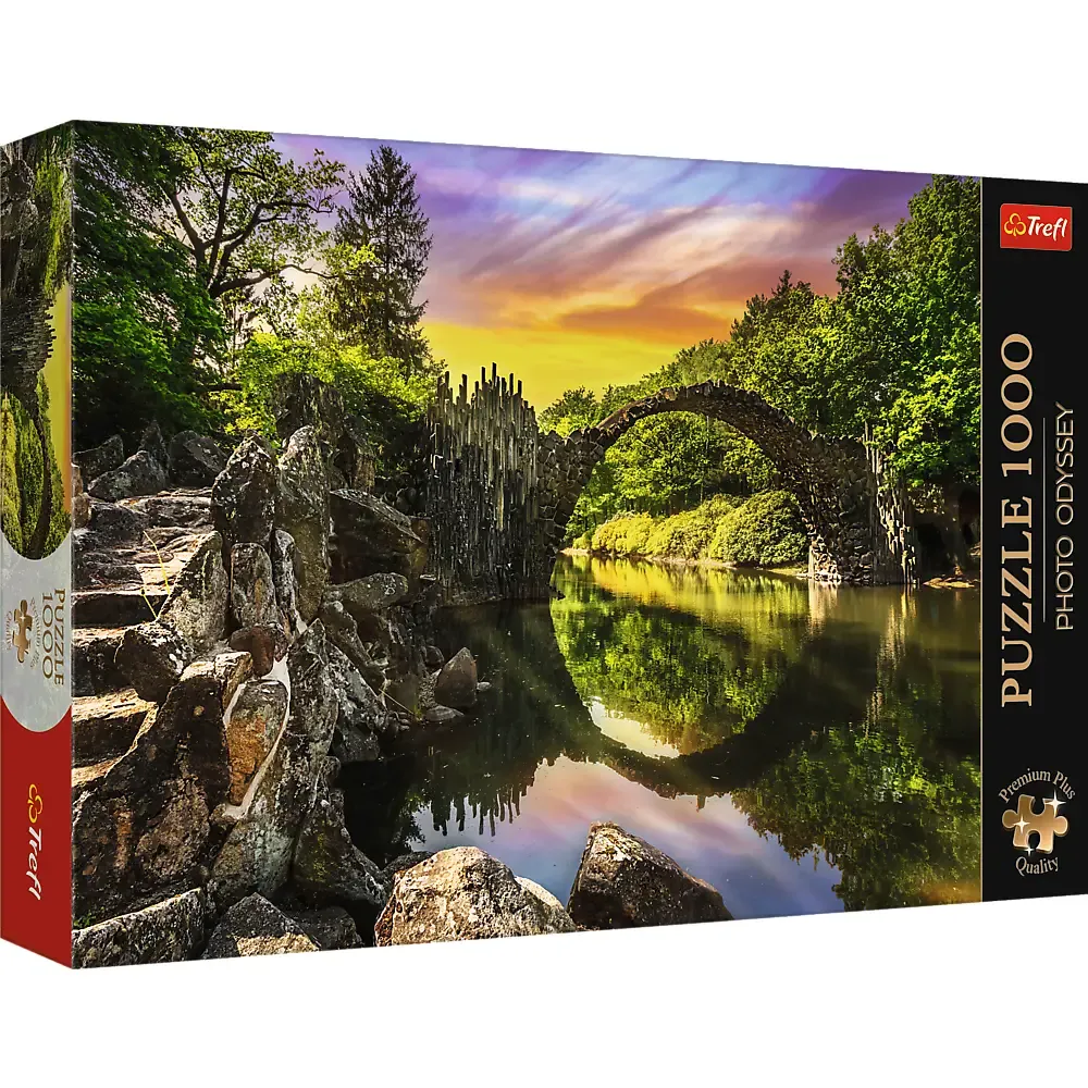 Rakotz Bridge in Kromlau, Germany, 1000 elemente Premium Plus (10811)