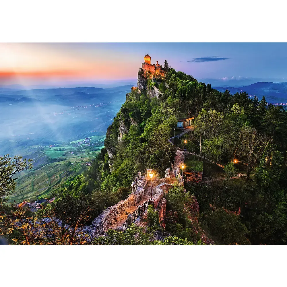 Odiseea foto: Turnul Cesta, San Marino, 1000 elemente Premium Plus (10822)