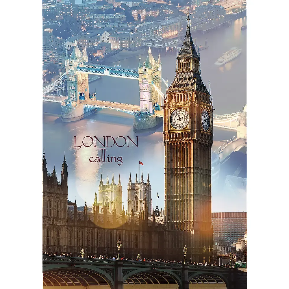 Londra in zorii zilei, 1000 elemente (10395)