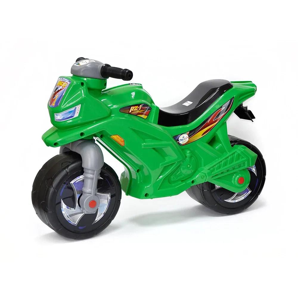 Tolocar Motocicletă pentru copii, model 501, verde, Orion (1235)