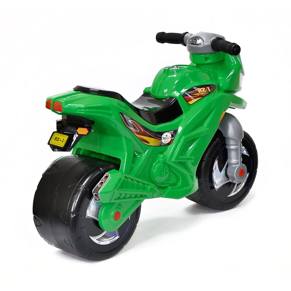 Tolocar Motocicletă pentru copii, model 501, verde, Orion (1235)