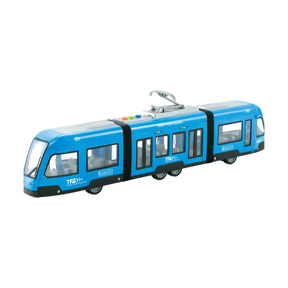Tramvai cu inerție, lumini și sunete – 1:16 – WY930B ,Wenyi (29305)