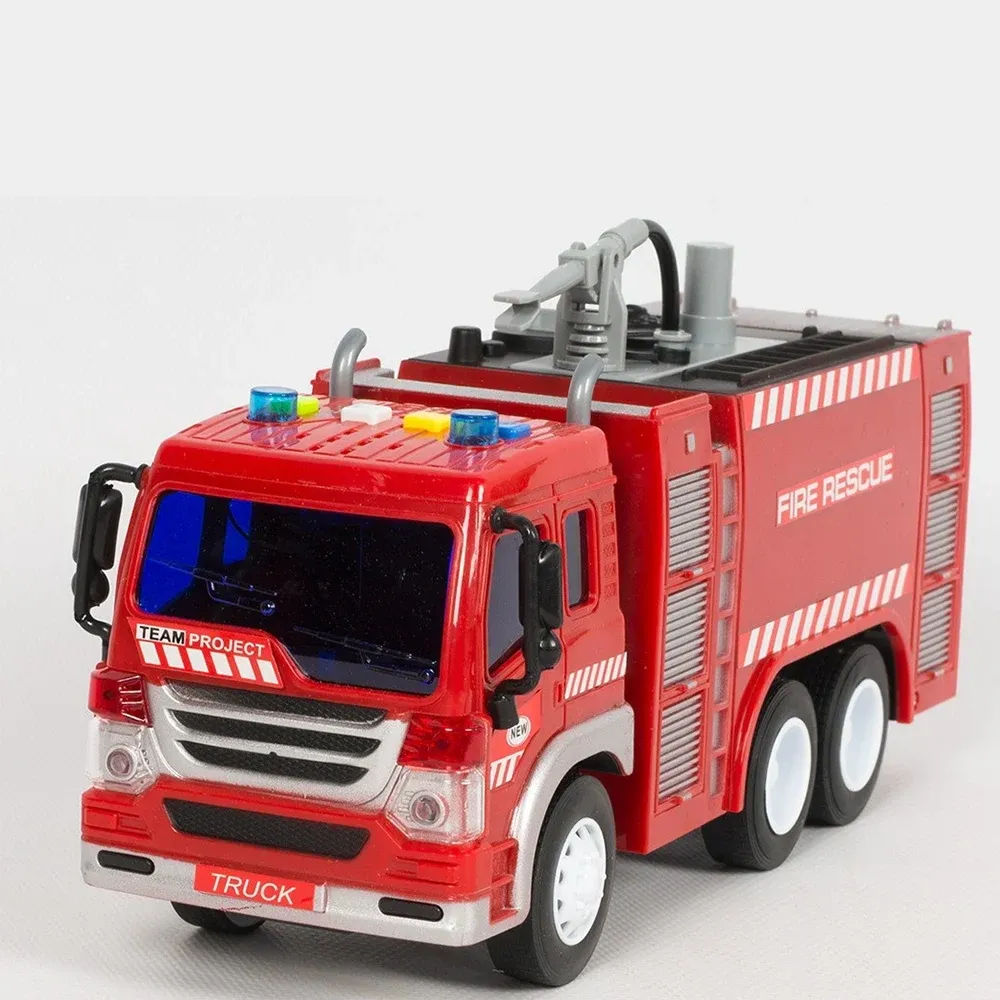 Autospecială de pompieri cu inerție, lumini și sunete – 1:16 – WY351A ,Wenyi (13519)