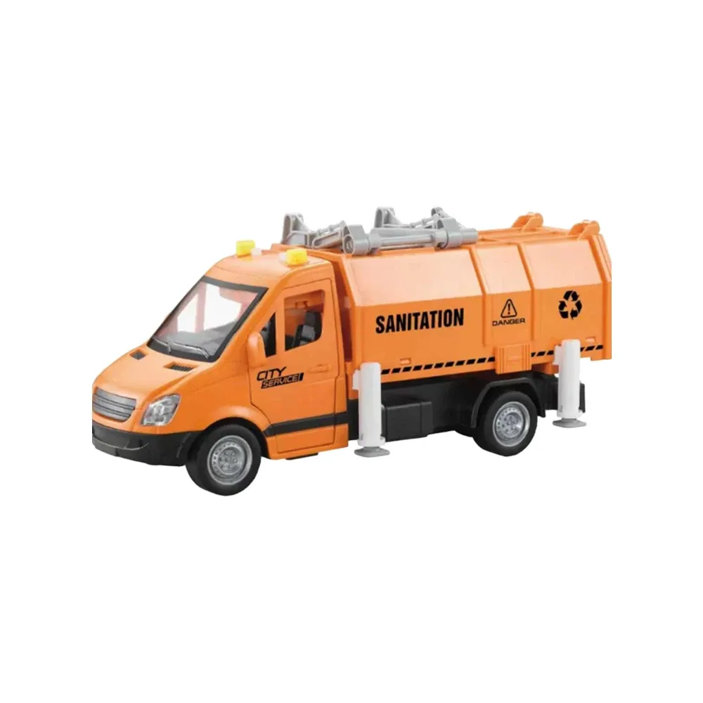 Autospecială de salubritate cu inerție, lumini și sunete – 1:16 – WY592B ,Wenyi (25925)