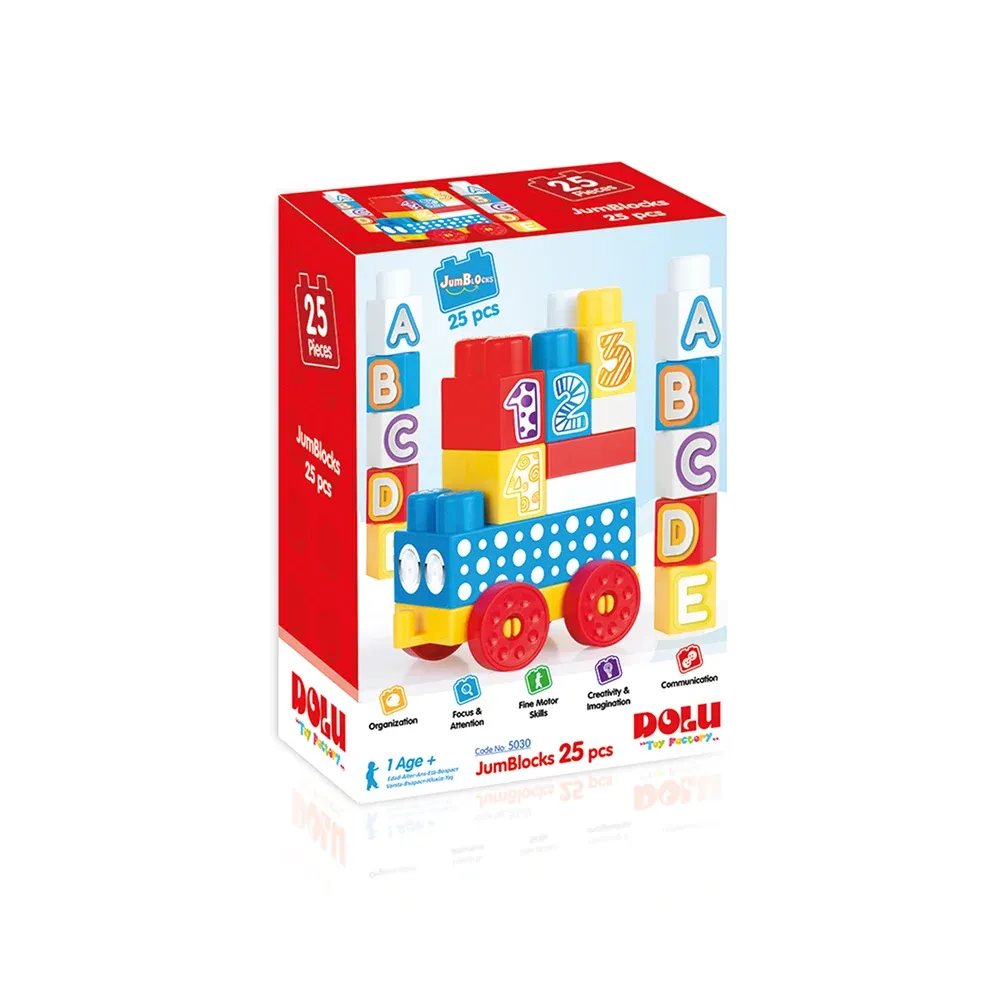 Constructor cu 25 piese mari, Dolu (5030)