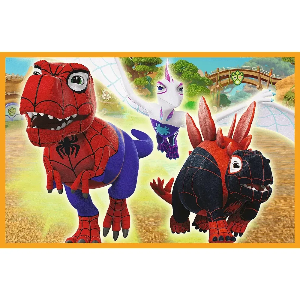 Spiderman si dinozaurii, 2×24 elemente (34432)