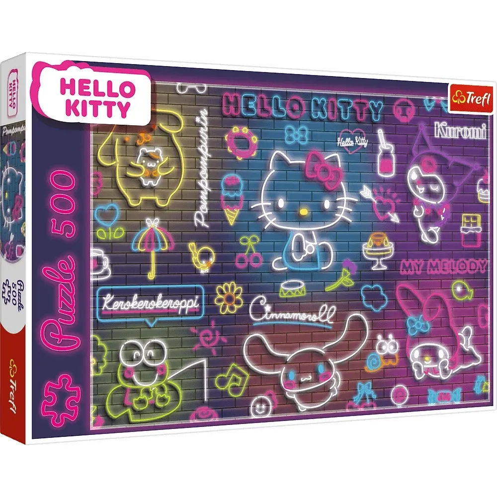 Неоновые Hello Kitty, 500 шт. (37523)
