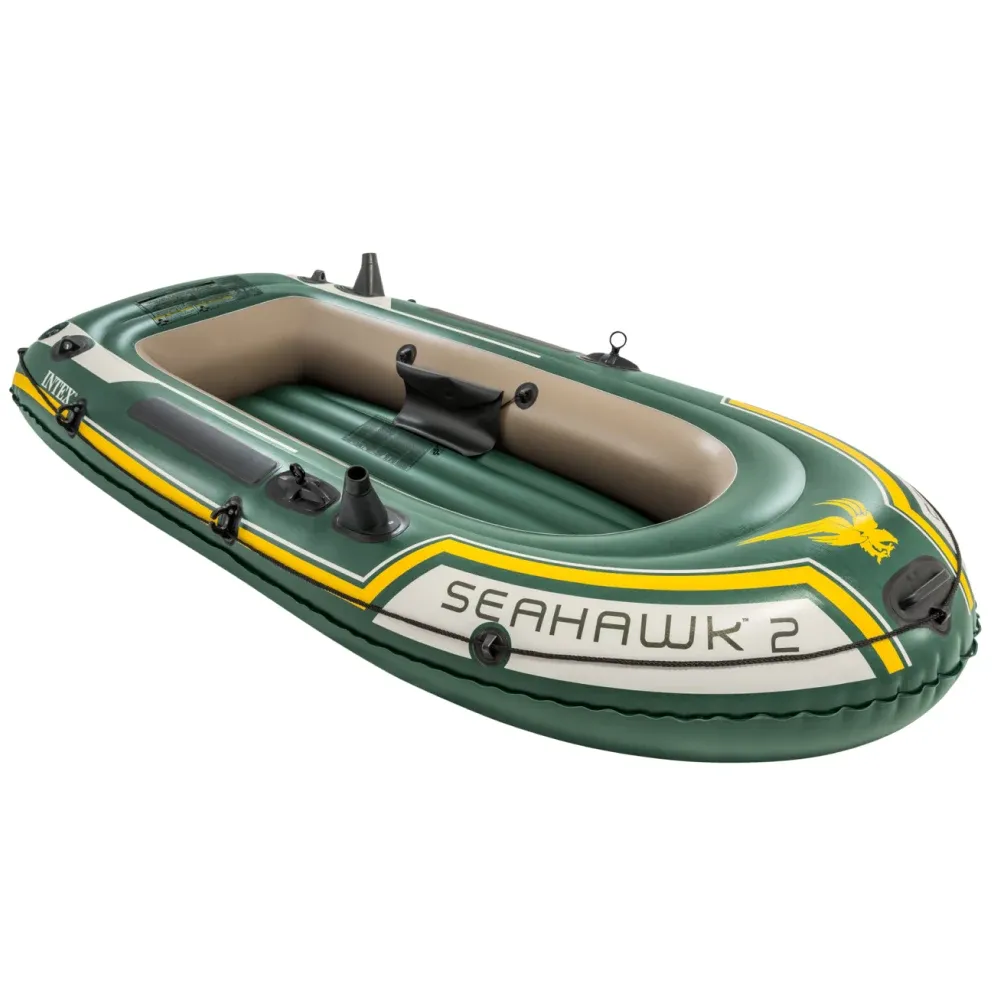Barcă gonflabilă Seahawk 2 cu vâsle și pompă, 236×114×41 cm, max. 240 kg, Intex (68347)