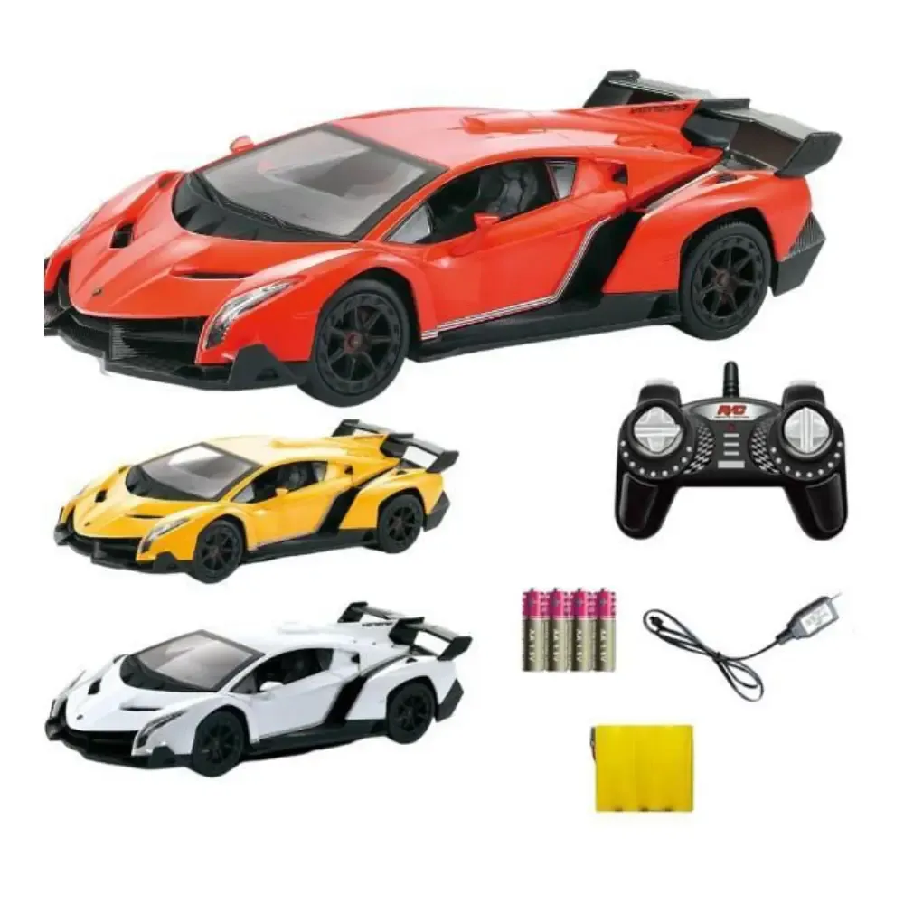 Mașină cu radiocomandă Lamborghini 1:18 cu incarcator (41097)