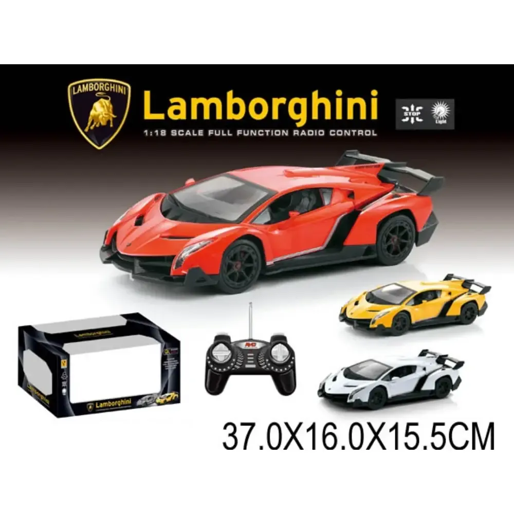 Mașină cu radiocomandă Lamborghini 1:18 cu incarcator (41097)
