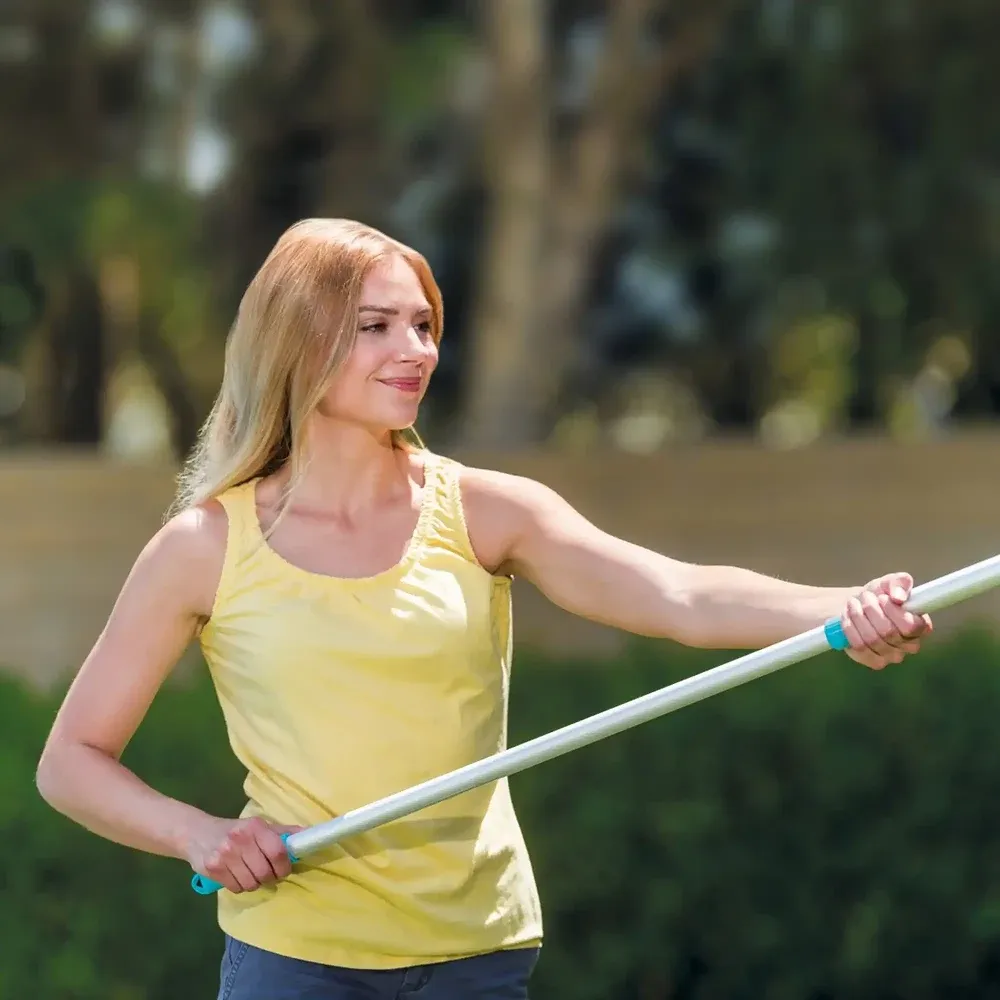 Mâner telescopic pentru curățare piscină 239 cm, diametru 26,2 mm, Intex (29054)