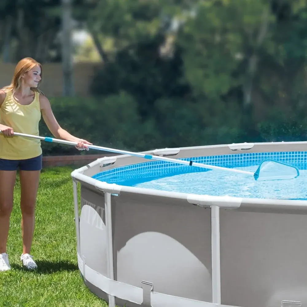 Mâner telescopic pentru curățare piscină 239 cm, diametru 26,2 mm, Intex (29054)