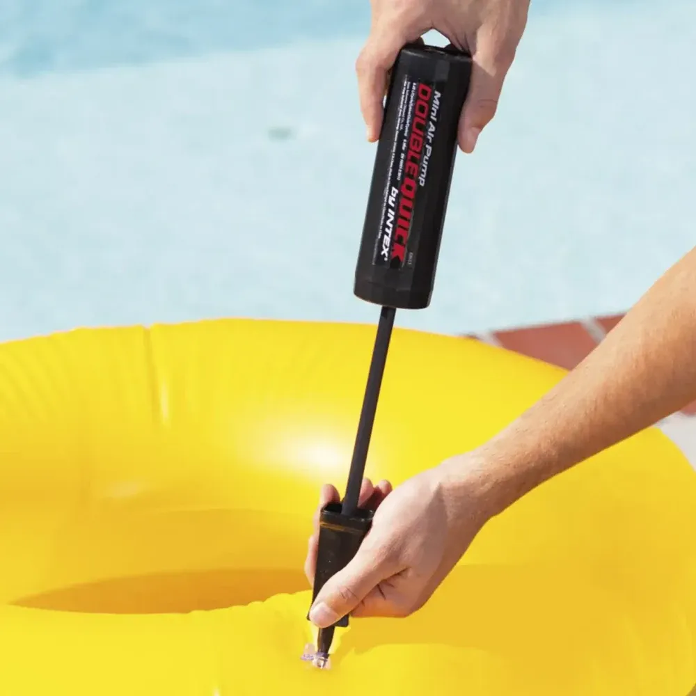 Ручной мини-насос двойной Quick, 29 см, Intex (69613)