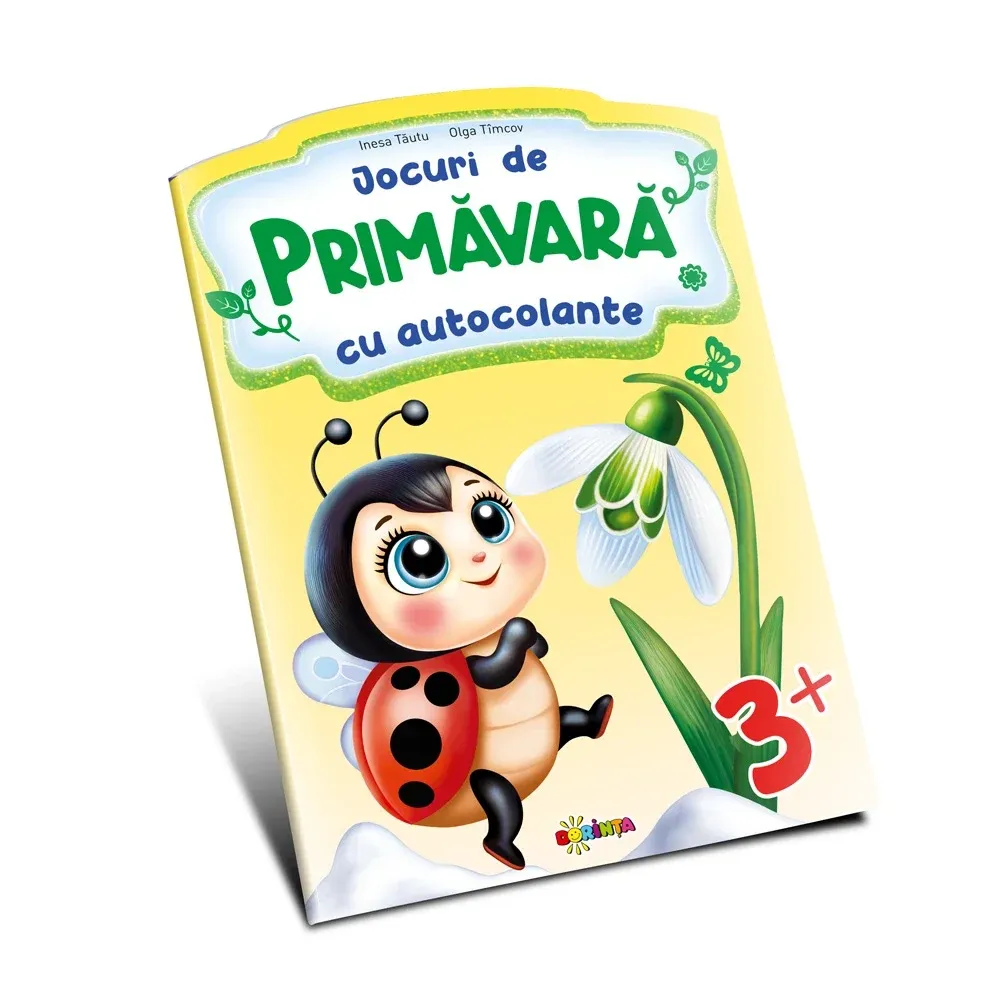 Весенние игры с наклейками. 3+ (02884)