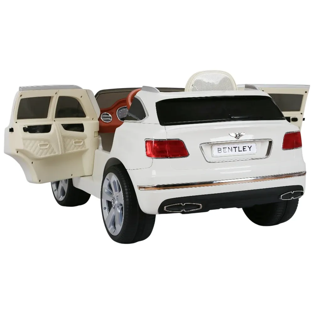 Mașină electrică pentru copii Bentley Bentayga (JJ2158 / 2 alba)