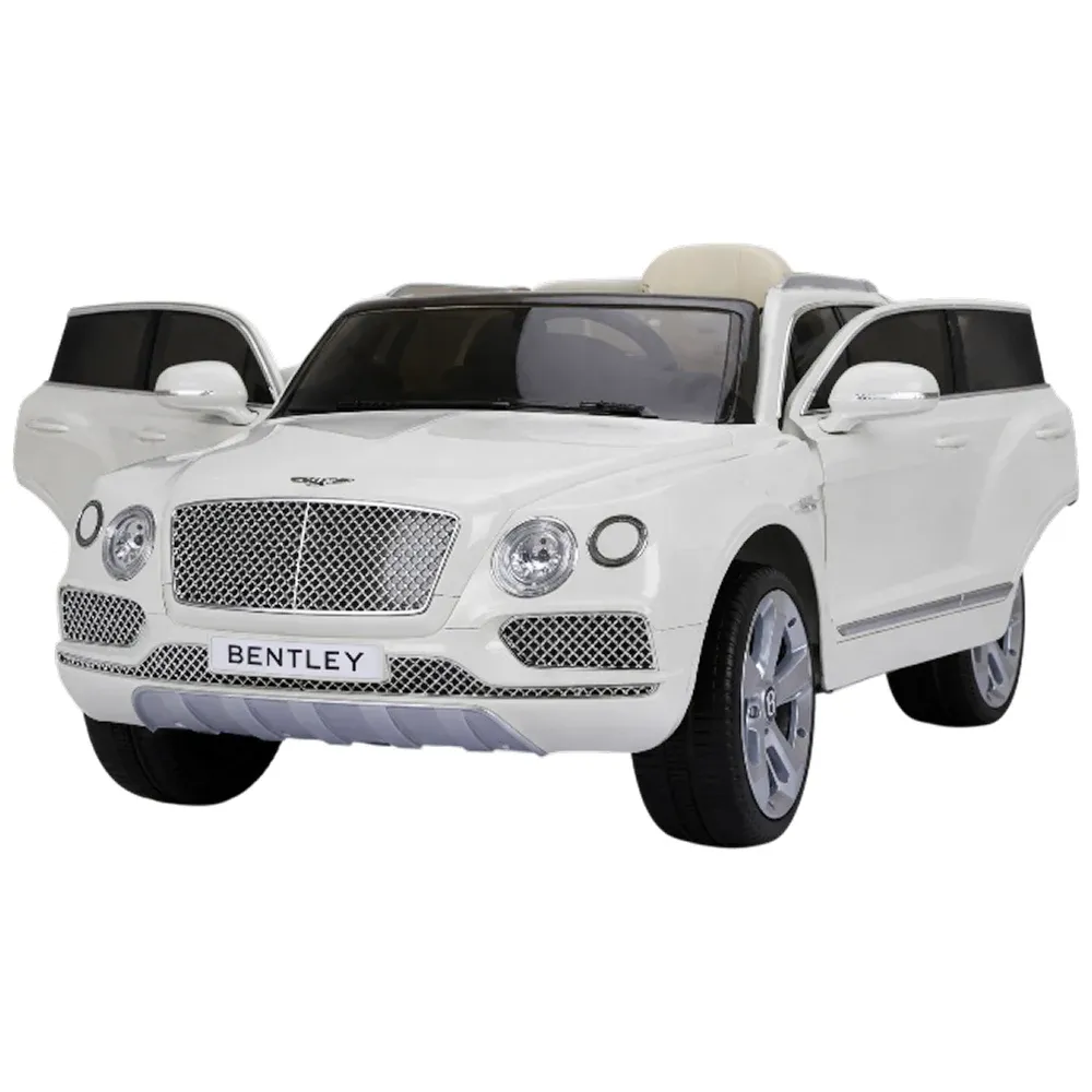Mașină electrică pentru copii Bentley Bentayga (JJ2158 / 2 alba)
