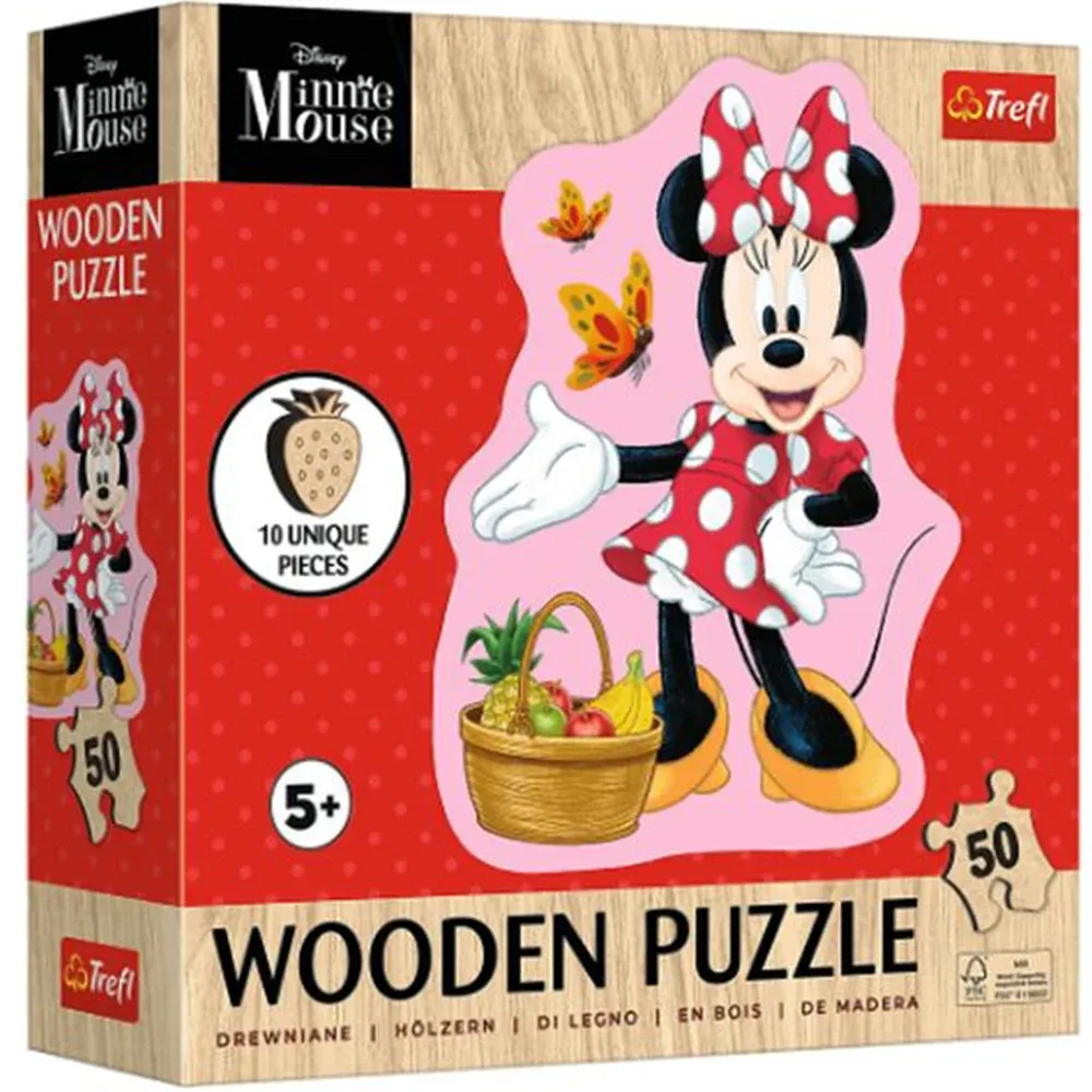 Frumoasa Minie, 1000 elemente din lemn (20279)