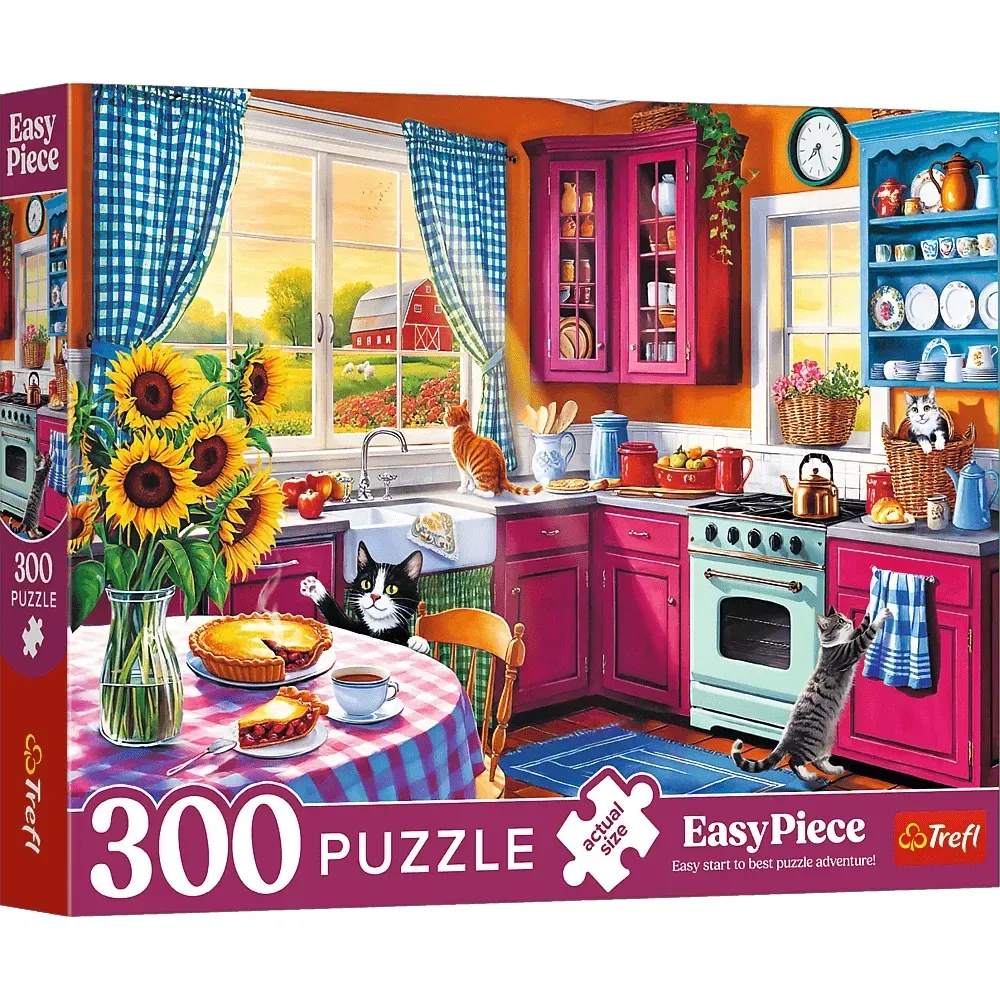 Dimineața în bucătărie, 300 elemente Easy Piece (23102)
