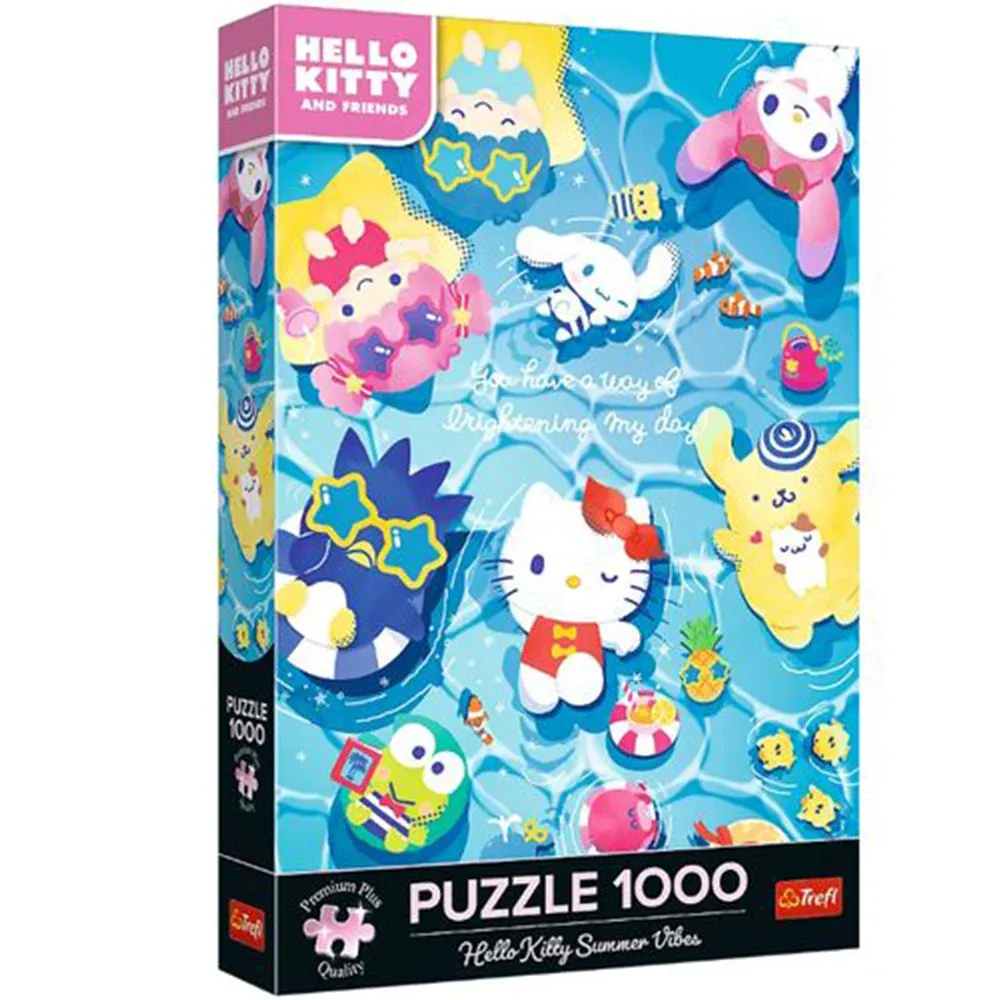 Hello Kitty Summer Vibes, 1000 шт. Premium Plus (12067)