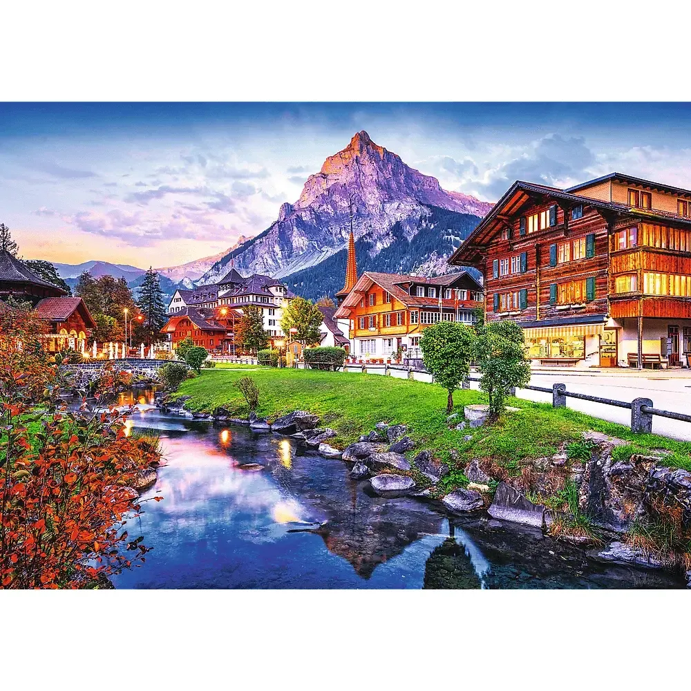 Vila din Alpi, 1000 elemente Premium Plus (10854)