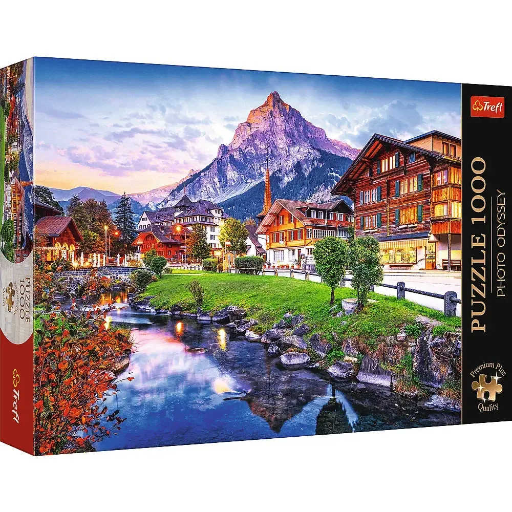 Vila din Alpi, 1000 elemente Premium Plus (10854)
