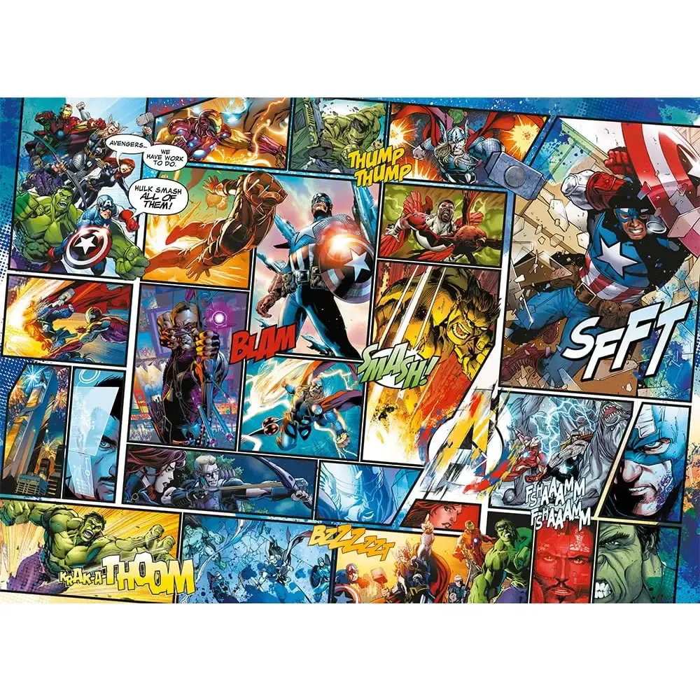 Вселенная комиксов, Marvel, 1000 деревянных элементов (20165)