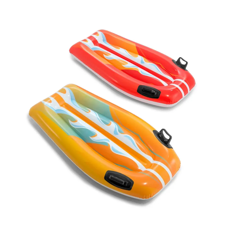 Надувной плот Joy Rider с ручками, 112×62 см, макс. 40 кг, 2 цвета, 6+ лет, Intex (58165)