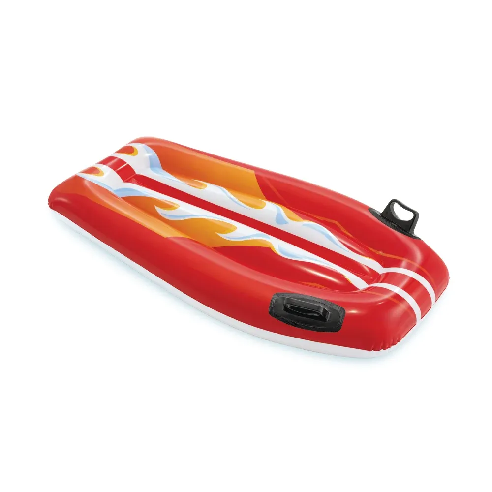 Надувной плот Joy Rider с ручками, 112×62 см, макс. 40 кг, 2 цвета, 6+ лет, Intex (58165)