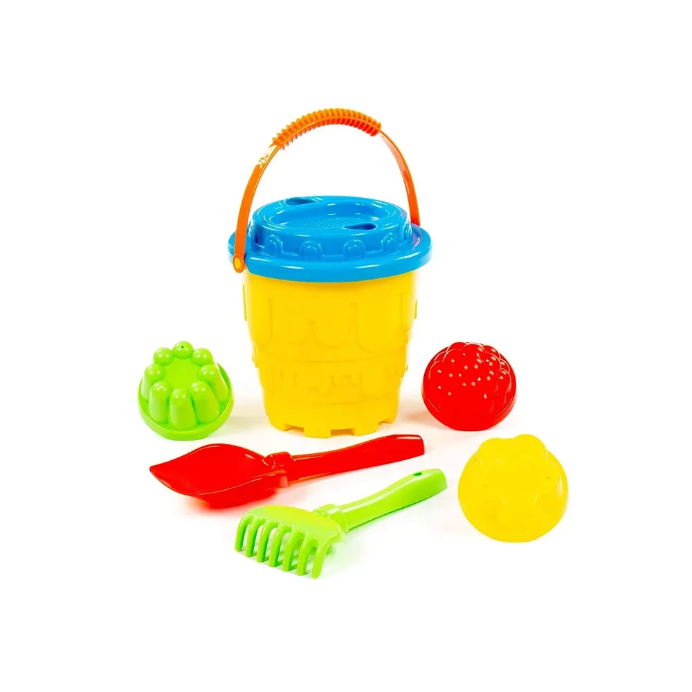 Set pentru nisip cu găletușă și forme, Polesie (51752)