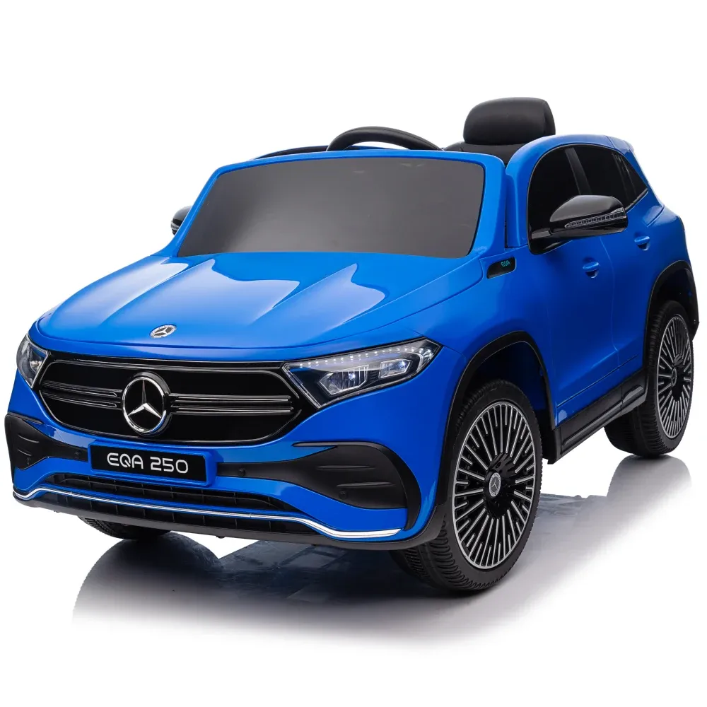 Mașină electrică pentru copii Mercedes Benz EQA 250 (MX625 / 3 albastra)