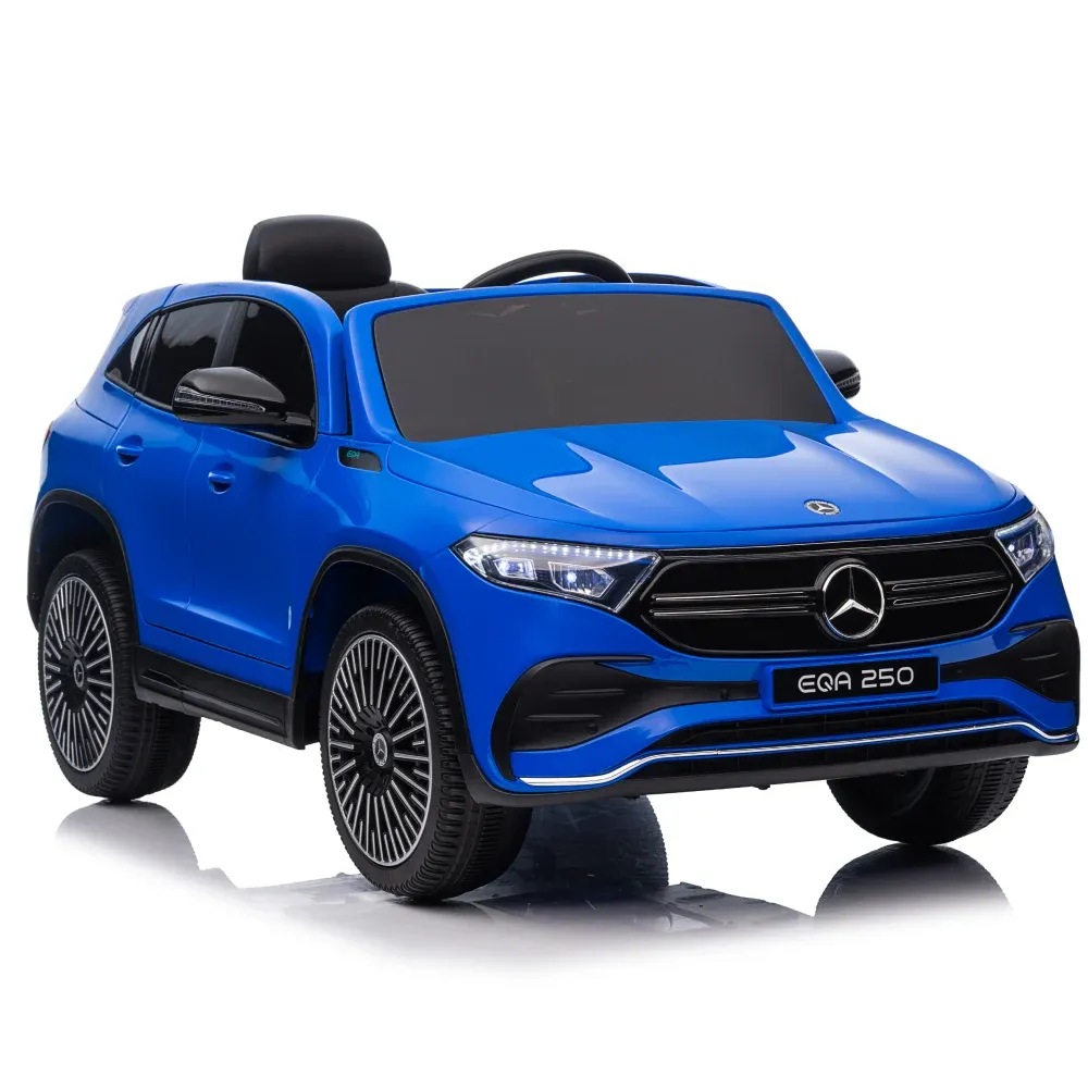 Mașină electrică pentru copii Mercedes Benz EQA 250 (MX625 / 3 albastra)
