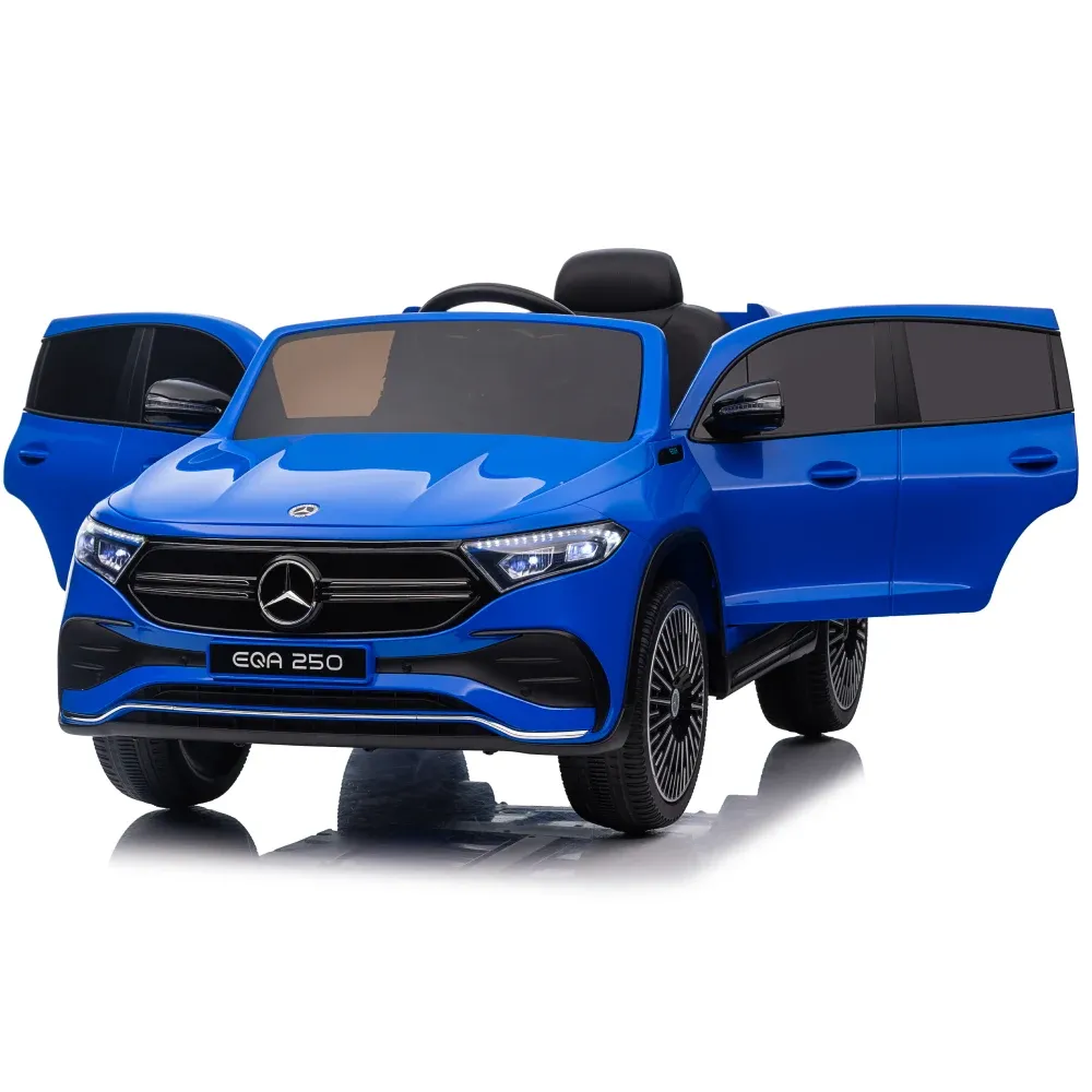Mașină electrică pentru copii Mercedes Benz EQA 250 (MX625 / 3 albastra)