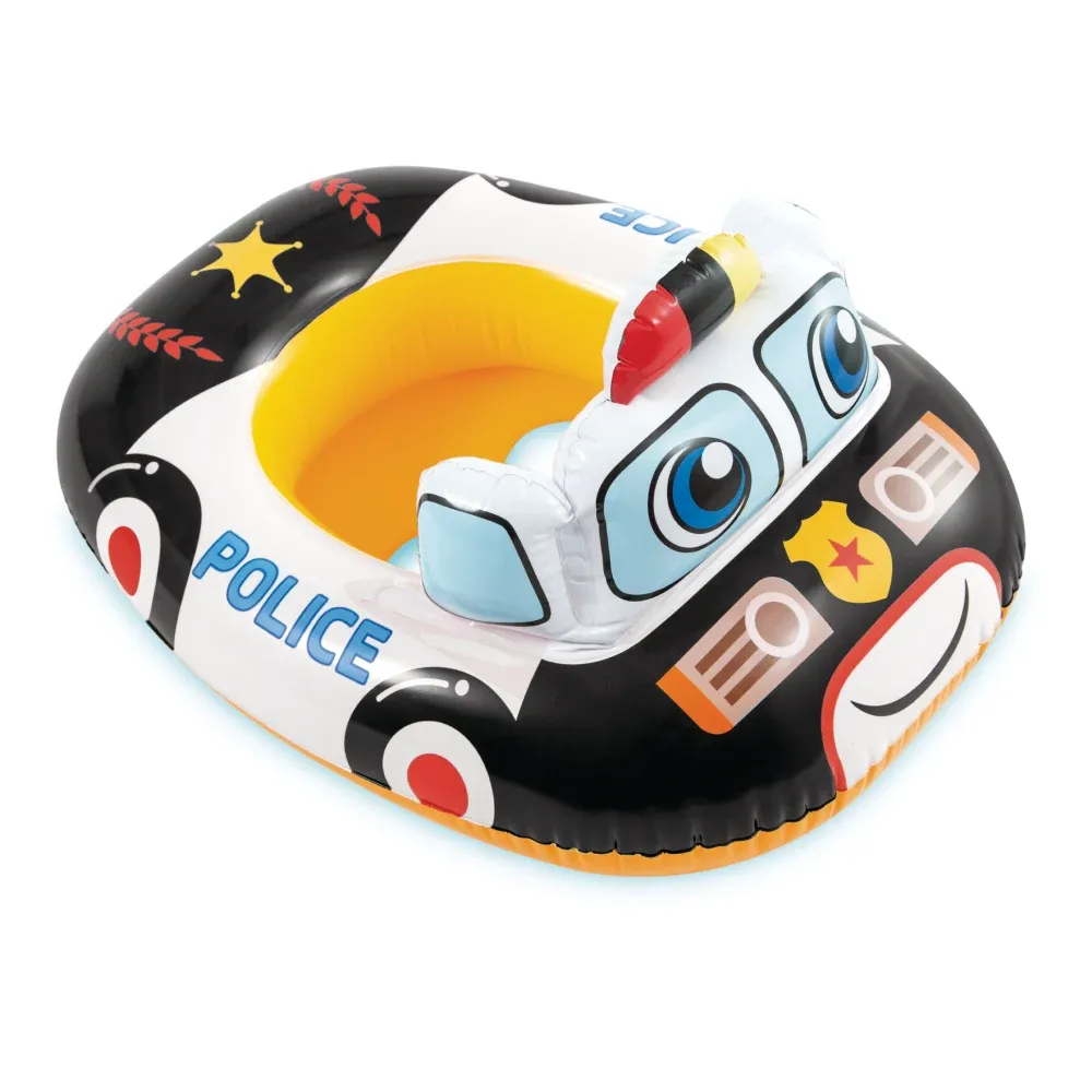 Colac gonflabil cu scaun tip mașinuță, 84×58 cm, max. 15 kg, 3 modele, 1–2 ani, Intex (59586)