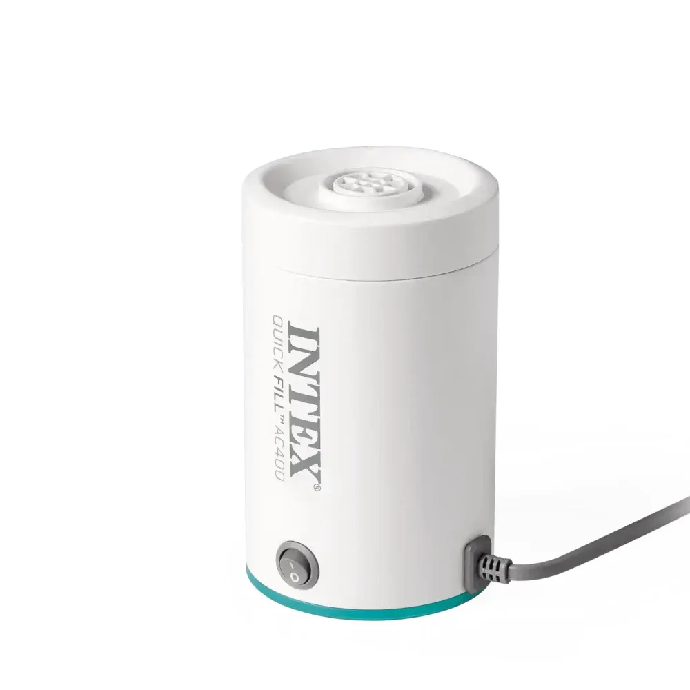 Pompă electrică QuickFill AC400, 400 l/min, 2 duze, Intex (66646)