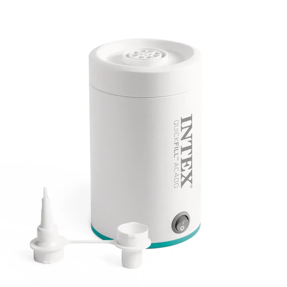 Pompă electrică QuickFill AC400, 400 l/min, 2 duze, Intex (66646)