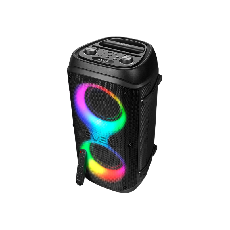 Partybox SVEN "PS-800" 100w, Black, Bluetooth,  TWS, Bluetooth, FM, USB, m