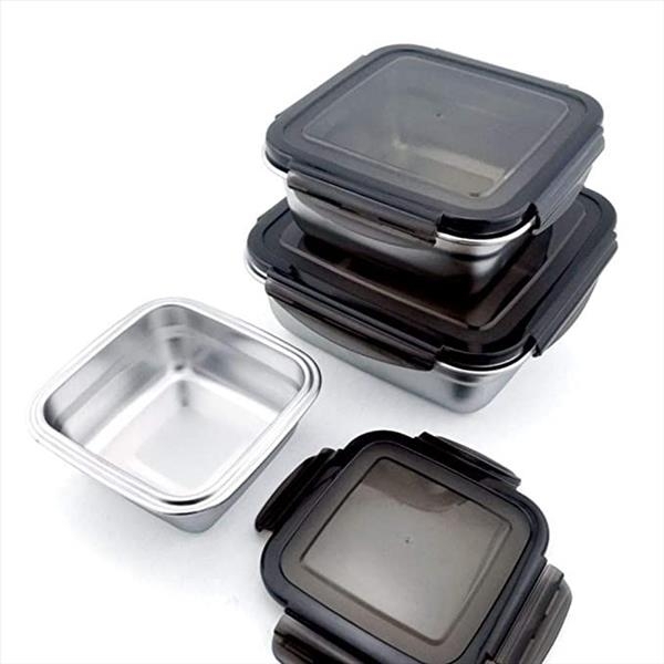 33253 Set Caserole inox  3 pcs   mod P-3