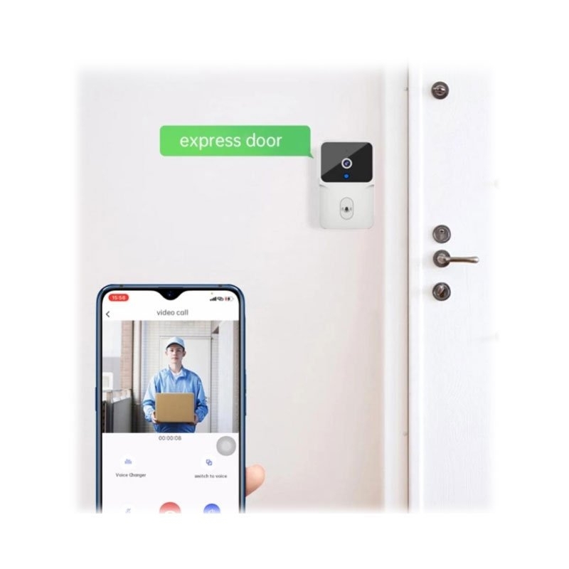 SMART WIFI  sonerie cu camera  /100  M-8K