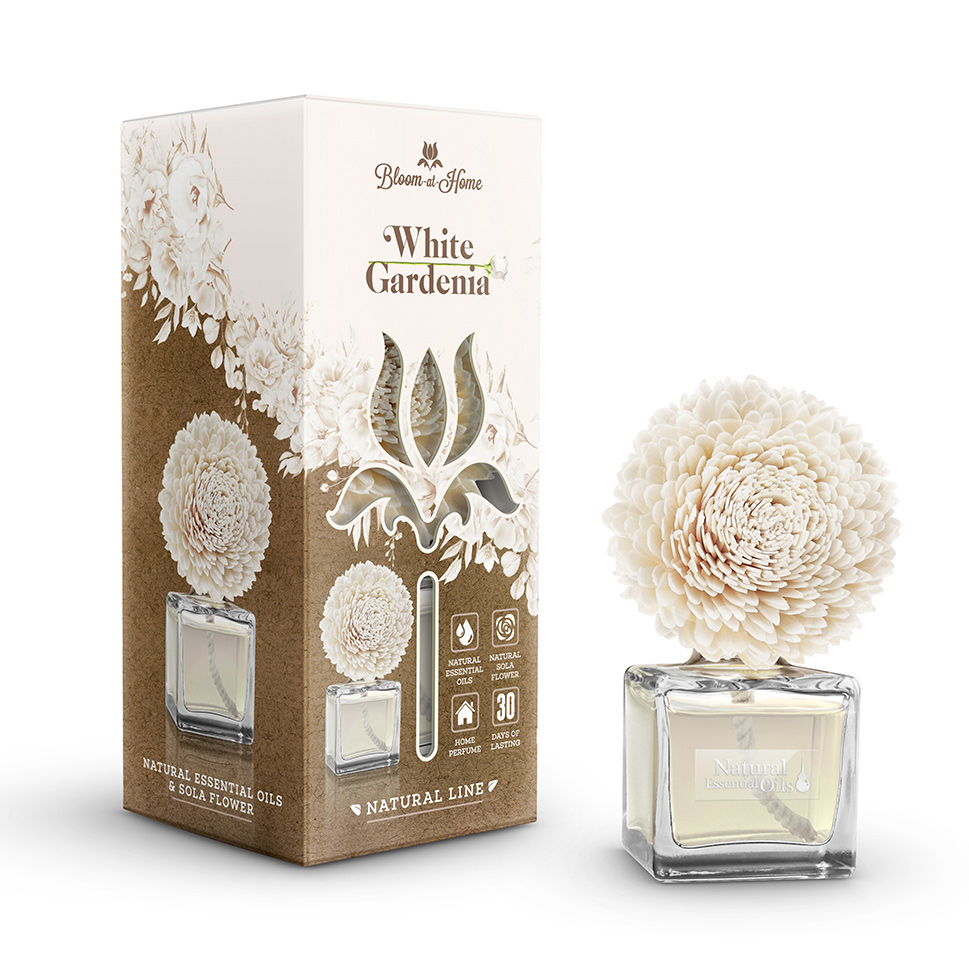 Aromadifuzor Bloom at home White Gardenia  100ml