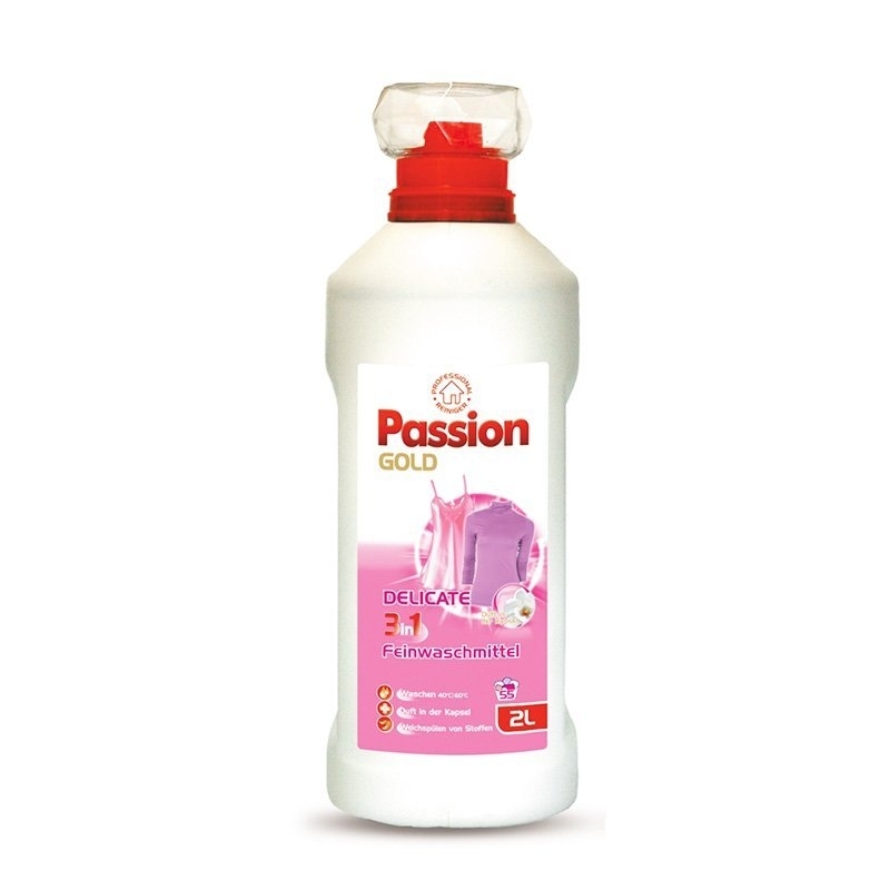 Detergent lichid Passion Gold 2 L 3in1 Delicate