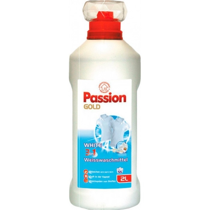 Detergent lichid Passion Gold 2 L 3in1 Weisswaschmittel  ALB