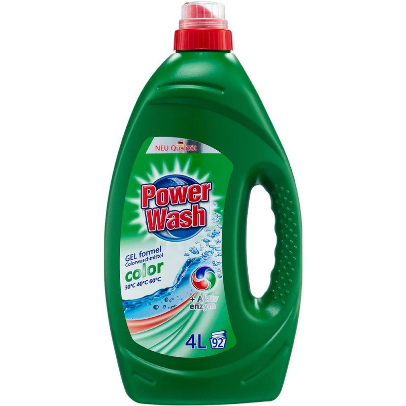 NEW Detergent lichid Power Wash 4L color