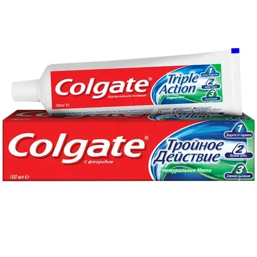 Pastă de dinți Colgate 100ml Acțiune triplă