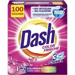 Praf de spalat rufe DASH 6 Kg Color Frische 100 spalari