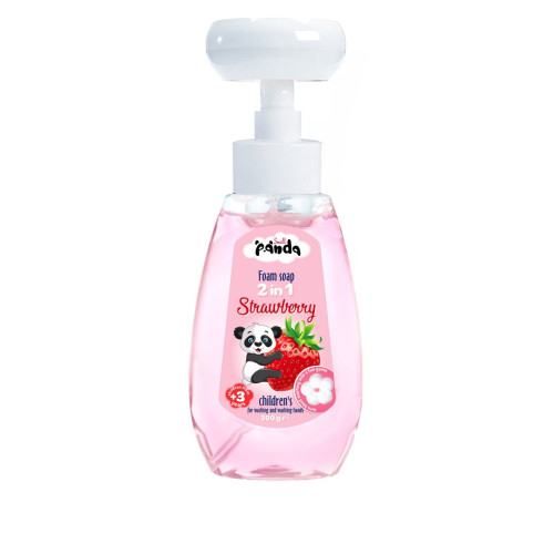 Sapun-Spuma p/u copii Small Panda 2in1 Strawberry 300g